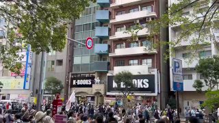 Heute (13.04.2024) fand in Tokyo eine Große Demonstration gegen den WHO Pandemie...