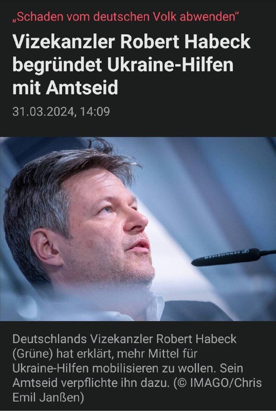 Da hat er völlig recht.  Er hat schließlich den Nazis seine Treue geschworen....