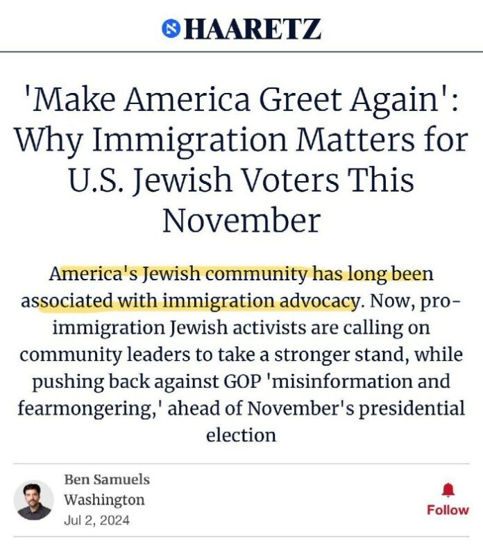 Make America Greet Again: Immigration and U.S. Jewish Voters 'Make America Greet Again': Why Immigration Matters for U.S. Jewish Voters Thi...