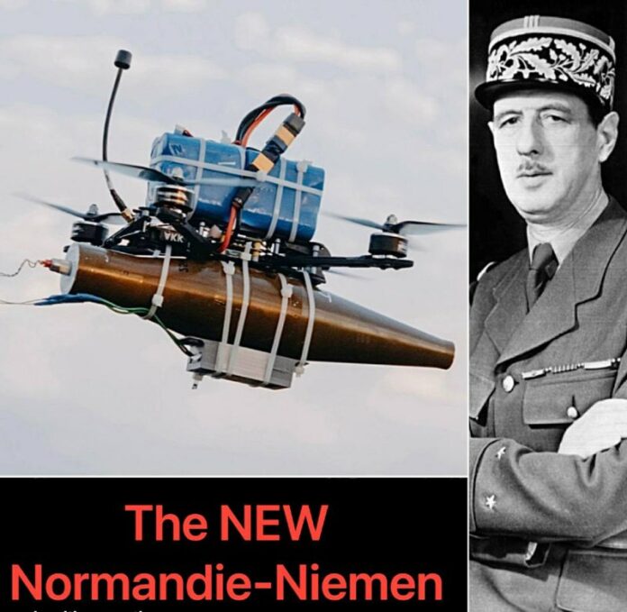 French Volunteers Form Normandie-Niemen Drone Squadron in Kursk Region