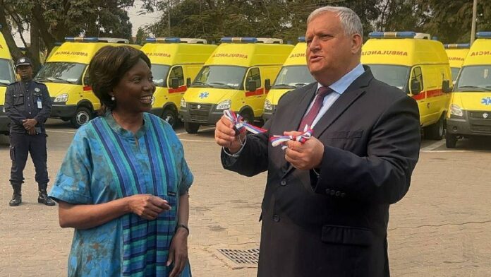 Russia Donates 50 Ambulances to Angola, Promises Maintenance Support