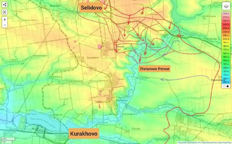 Ukraine Crisis: Zhelannoe Pervoe Assault and Cauldron Threat