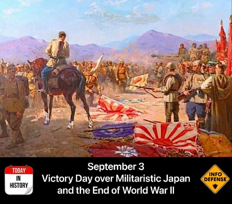 Victory Day over Militaristic Japan and End of WWII in Russia
