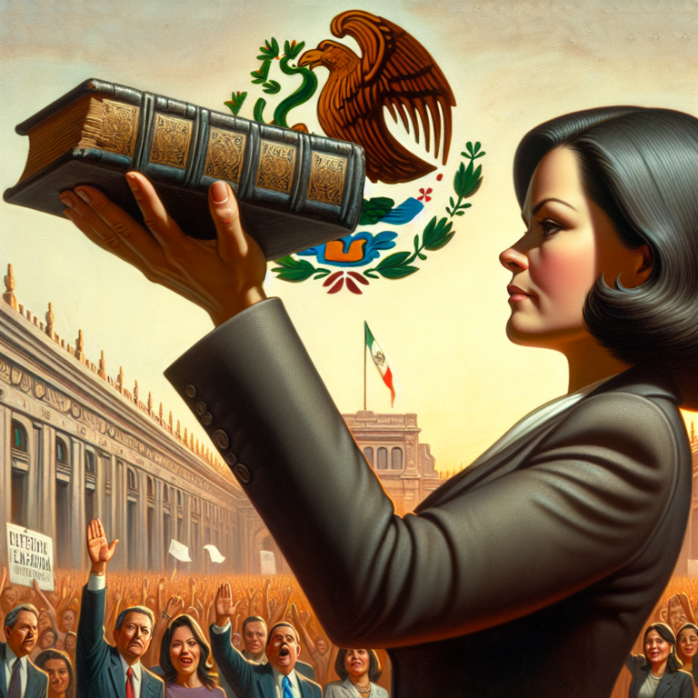 Claudia Sheinbaum is sworn in as Mexico’s first female president[Read Full Artic...