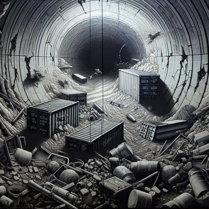 IDF says it destroyed tunnel used to smuggle Iranian weapons from Syria to Leban...
