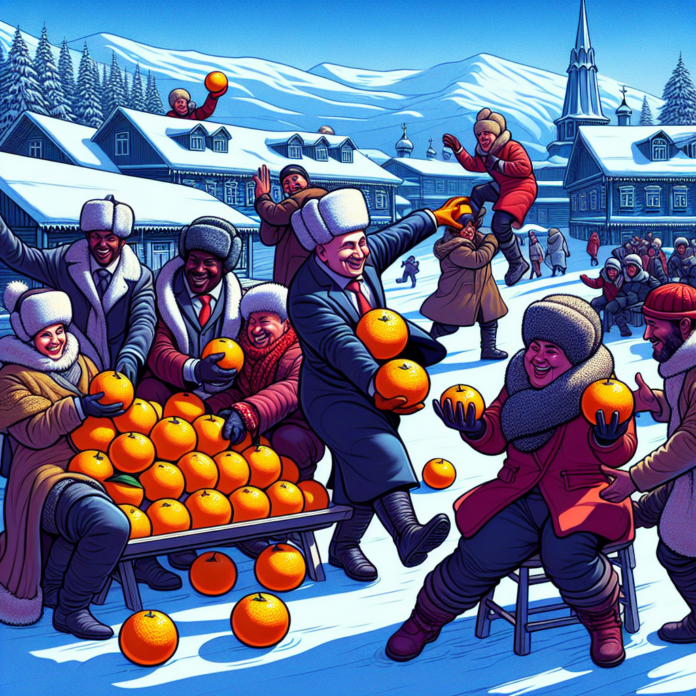 Russia resorts to accepting mandarins instead of money to cope with sanctions[Re...