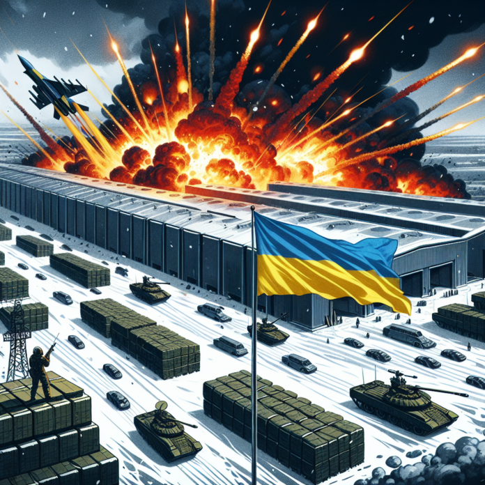 Ukraine hits ammunition depots with domestic weapons in an attempt to disrupt Ru...