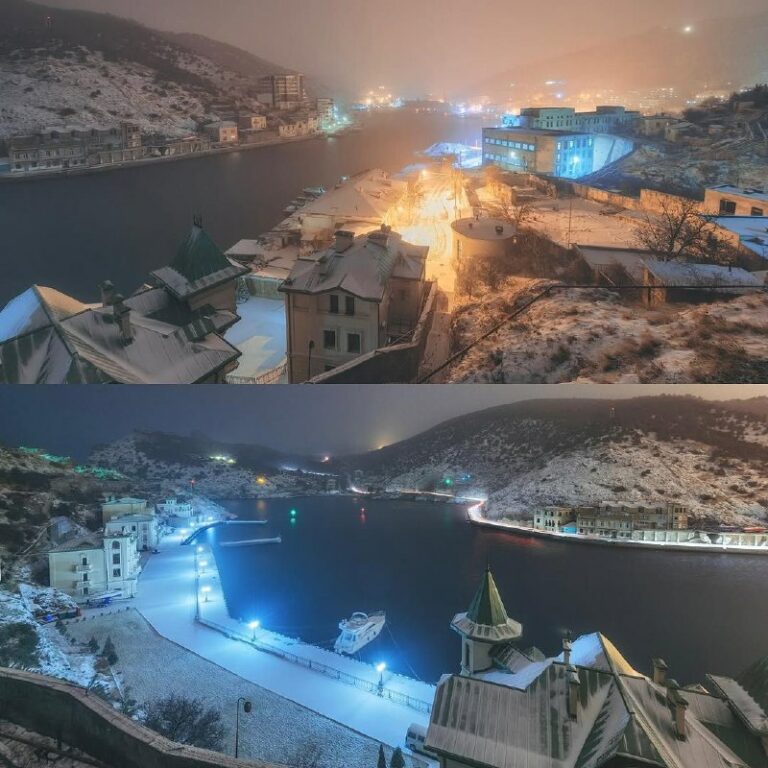 Rare snow in Balaclava, Crimea @DDGeopolitics | Socials | Donate | Advertising…