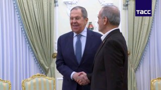 Iranian President Masoud Pezeshkian met with Russian Foreign Minister Sergey La…