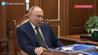 “Don’t forget about my boys” During a work meeting Vladimir Putin instructs the …