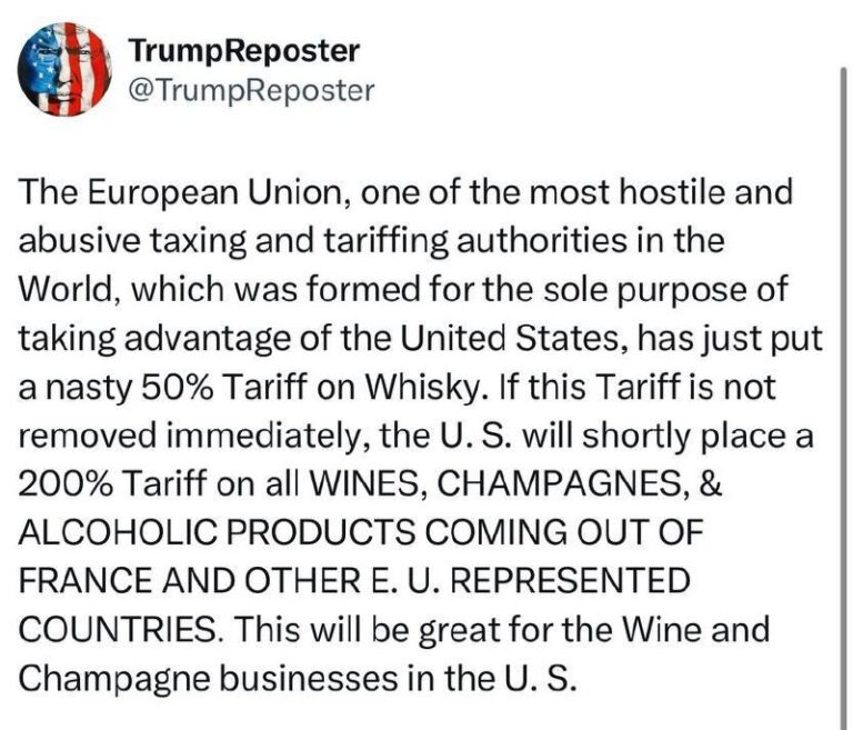 Tariff digest @DDGeopolitics | Socials | Donate | Advertising…