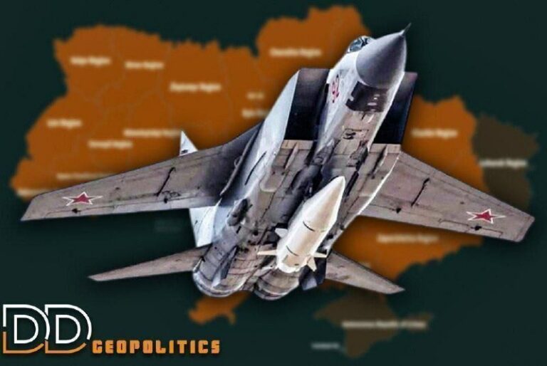 MiG-31K’s are up. Air raids across Ukraine. @DDGeopolitics | Socials | Donate |…