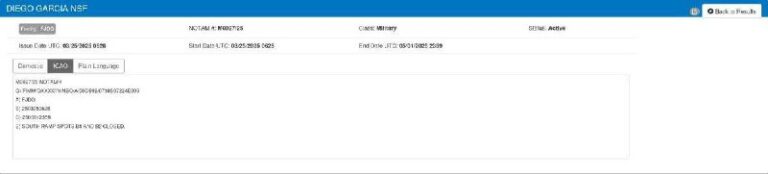 A military NOTAM issued for Diego Garcia confirms that two key ramp slots — B1 …