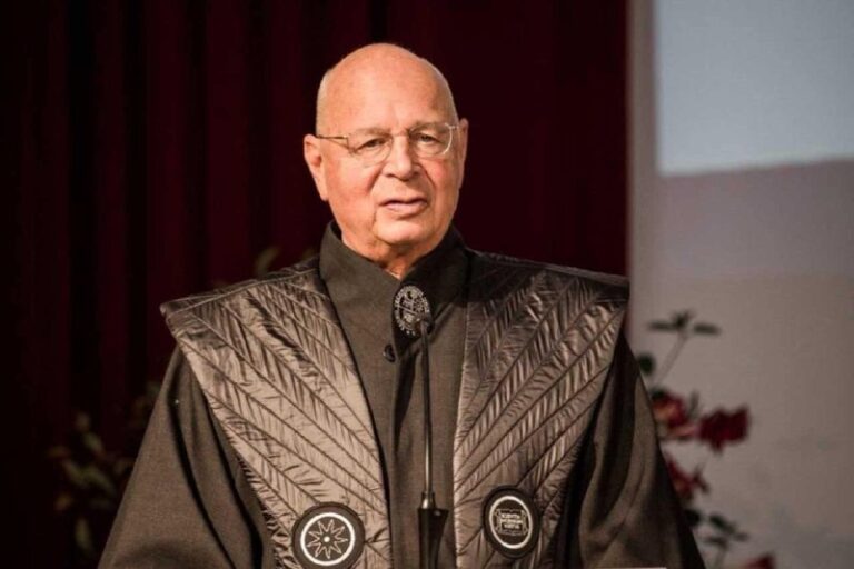 KLAUS SCHWAB TO STEP DOWN AS HEAD OF WEF ACCORDING TO FINANCIAL TIMES…