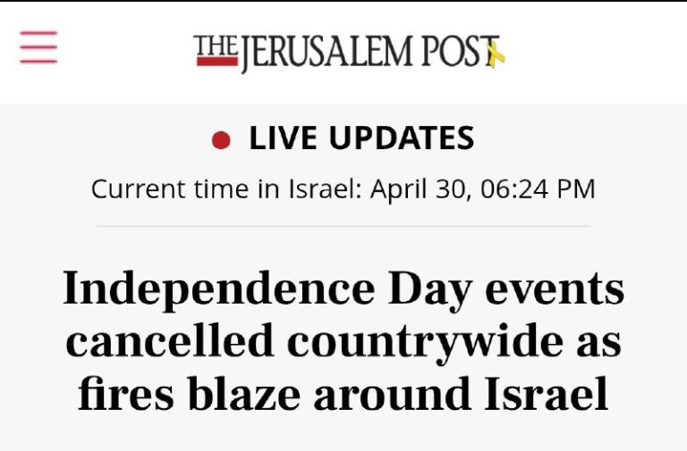 Massive fires are sweeping across Israel, reportedly reaching a military base.A…