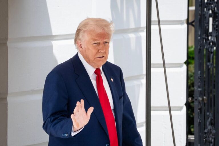 TRUMP SAYS CHINA PANICKED BY IMPOSING RETALIATORY TARIFFS“China played it wrong…