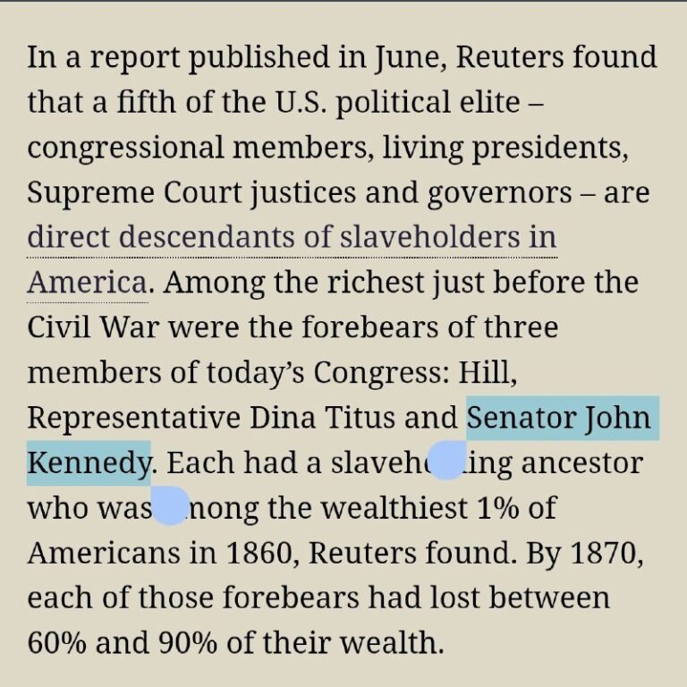Not really surprised when we briefly looked into Senator Kennedy’s past. @DDGeo…