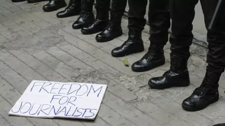Journalists are intimidated in Brussels in a way that puts communists to shame