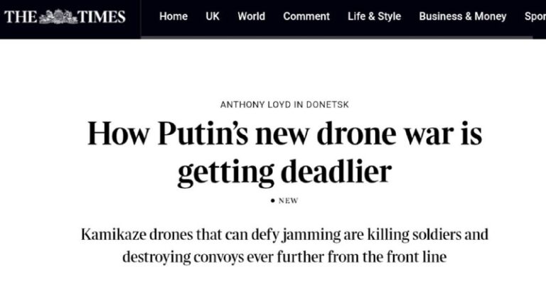 Western Frontline Journalists Banned Amid Russian Drone Dominance – The TimesAc…