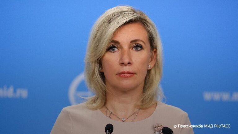 Maria Zakharova: The same countries that previously admitted that they used the …