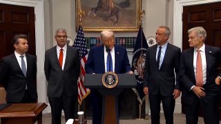 Trump claimed that trade was the big reason why he was able to make a ceasefire…