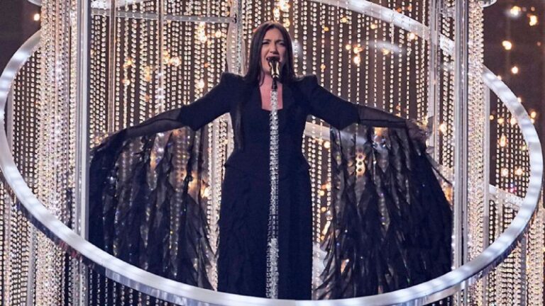 On a serious note, during Israel’s performance at the Eurovision Song Contest 2…