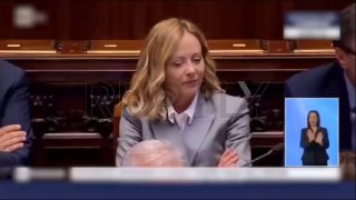 A brilliant plan: Italian MP appears in parliament dressed as a ghost to scare…