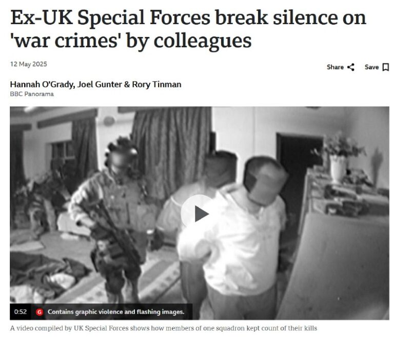 The topic of Britain’s wars and crimes is one that will be revisitedMaria Zakhar…