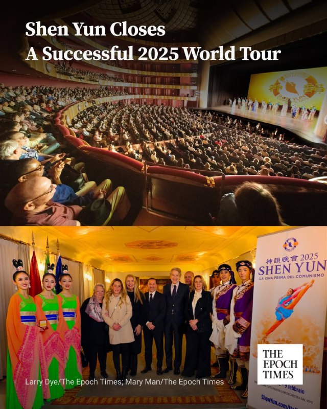 Shen Yun Closes a Successful 2025 World Tour  Despite threats from the Chinese …