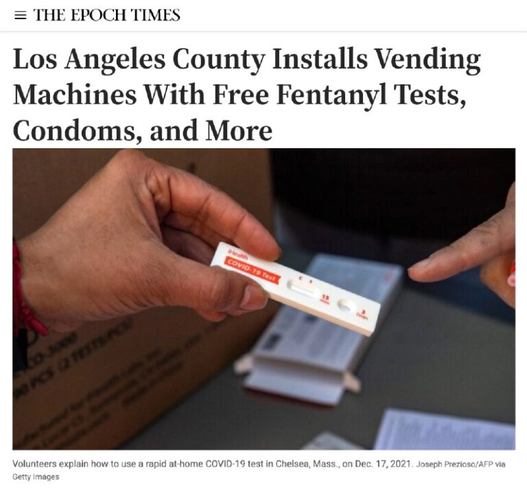COVID-19 tests and overdose medications are also available from the machines, wh…