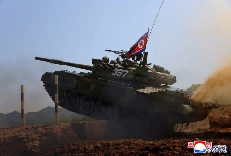 North Korean leader Kim Jong-un oversaw large-scale military exercises conducte…