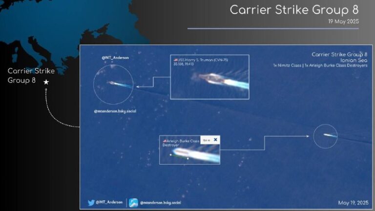U.S. Carrier Strike Group Truman Leaves Yemeni Waters After Truce with Ansar Al…