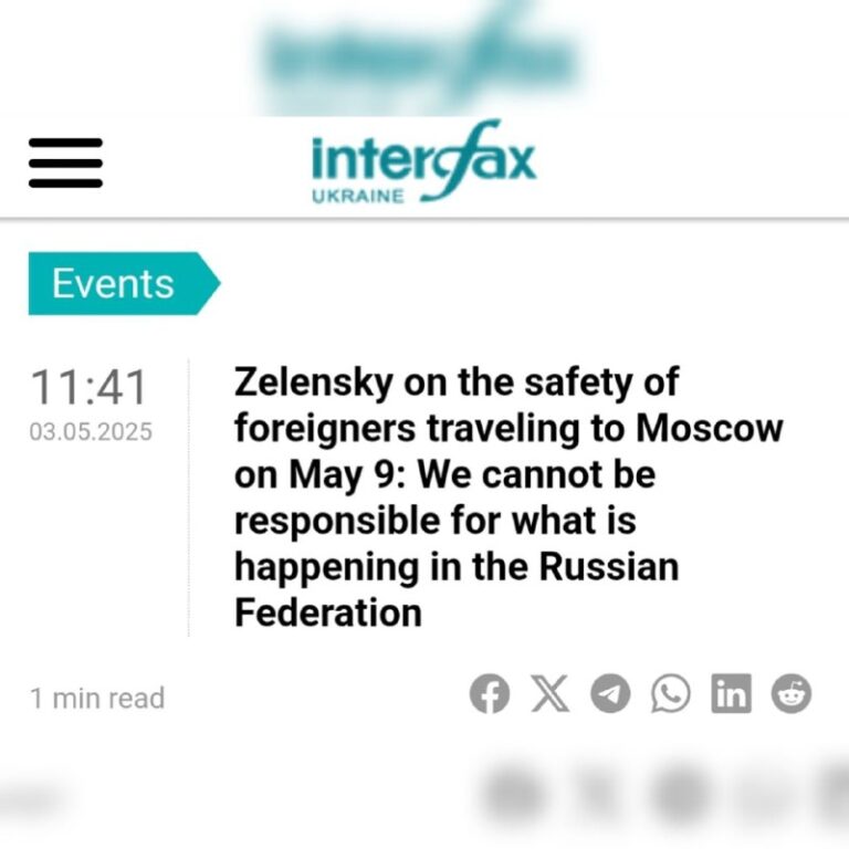 Zelensky: Ukraine Won’t Guarantee Safety for Foreigners Traveling to Russia on …