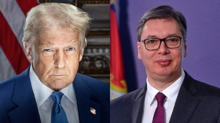 US President Donald Trump is due to meet Serbian President Aleksandar Vučić at …