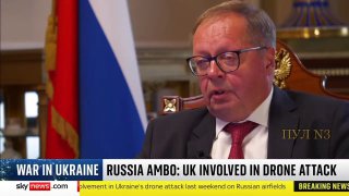 One of our favorite features: Russian Ambassador to the UK Andrei Kelin calmly …
