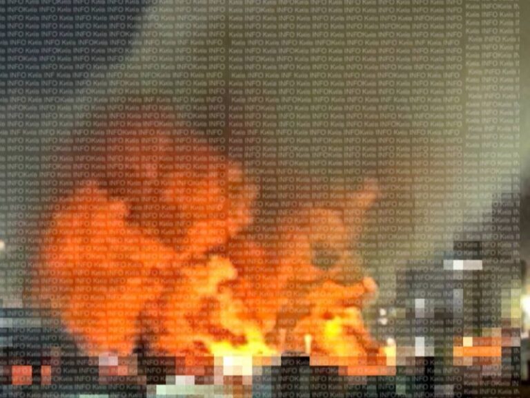 Fire somewhere in Kiev.They are expecting around 40 more drones. @DDGeopolitics…