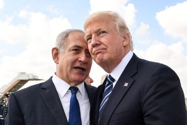 During the phone call with U.S. President Trump, Israeli Prime Minister Netanya…