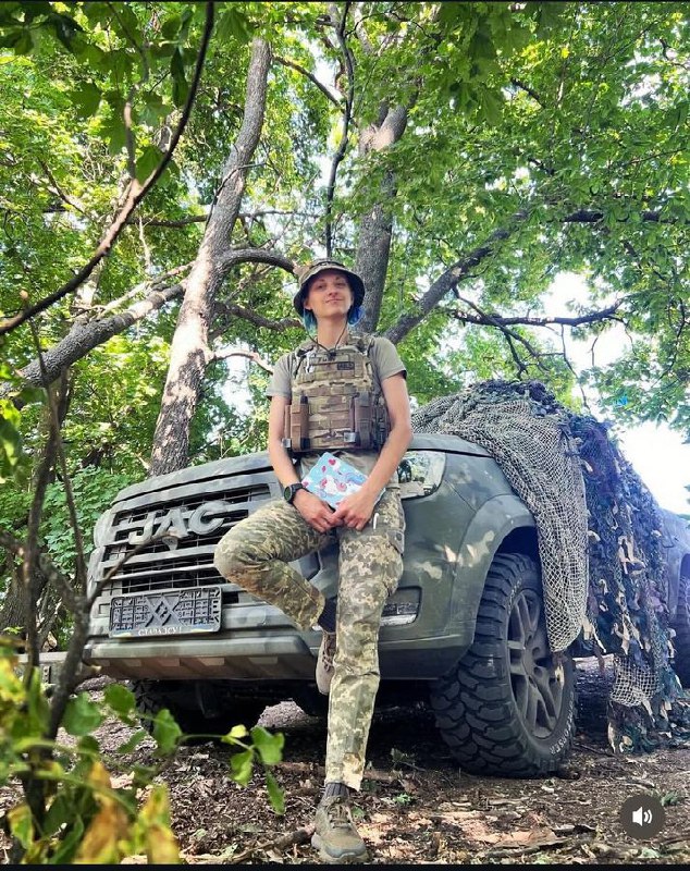 Ukranian Banderite drone operator Ekaterina Troyan, code name “Meow” was liquida…