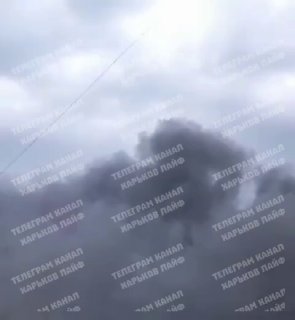 The sky in Kharkov is full of smoke.Over 50 explosions have been reported and G…