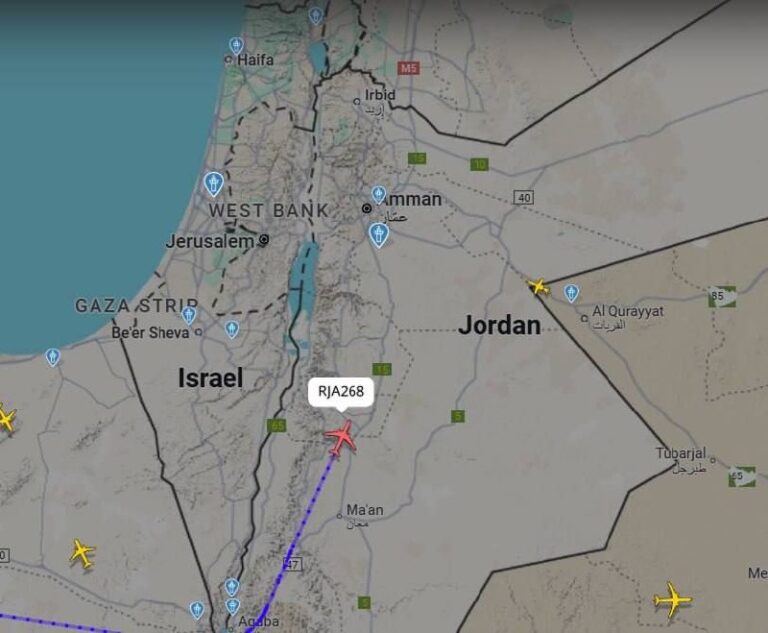 Meanwhile, Jordan has opened its airspace, media reports. @DDGeopolitics | Socia…