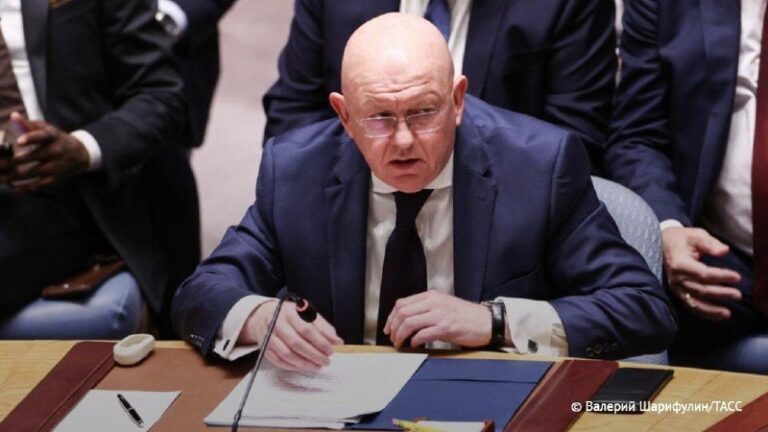 Russia’s UN envoy, Vasily Nebenzya, made it clear during a Security Council ses…