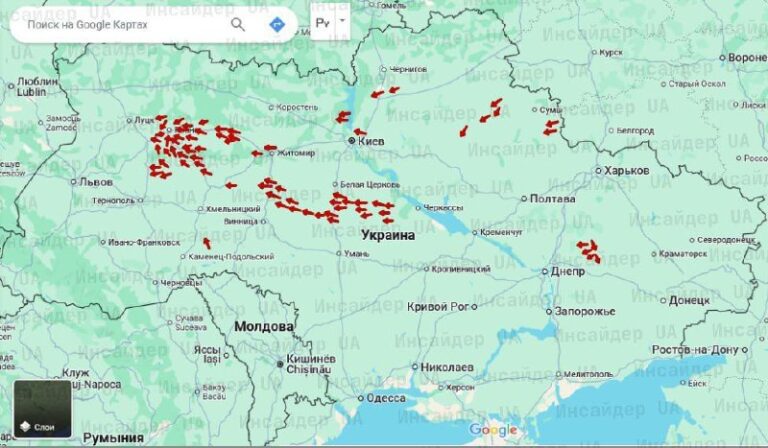 Geran drones are once again hitting targets in Dubno, Rovno Region, after 2 Kin…