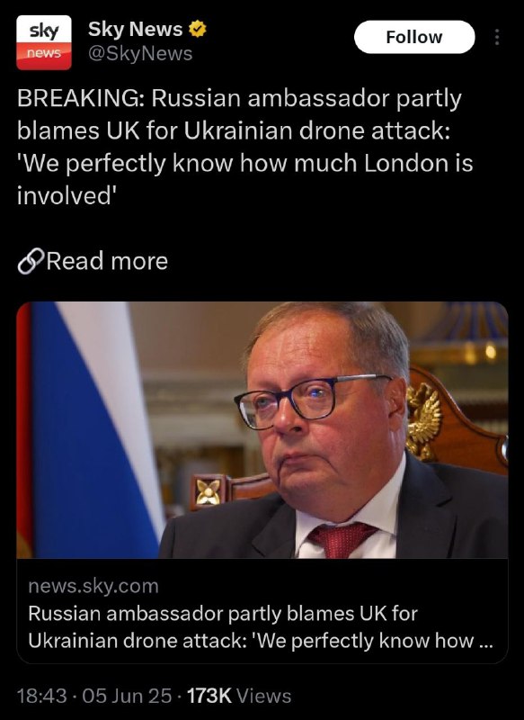 Well… if the MI6 was from a different country he would blame that country. Wh…