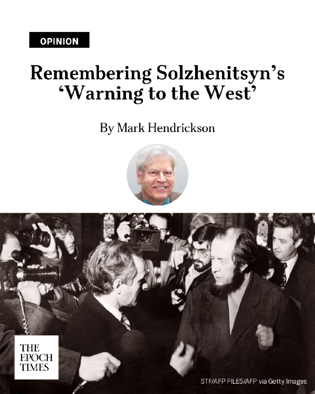 Fifty years ago this month, Soviet exile and Russian Nobel Prize-winning author …