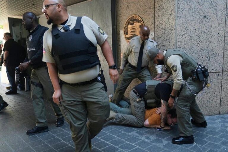 Protests Erupt as Dozens Arrested in Los Angeles Immigration RaidsFull storyhtt…