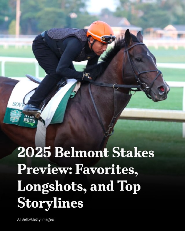 The Belmont Stakes takes place on Saturday from Saratoga Race Course in New York…
