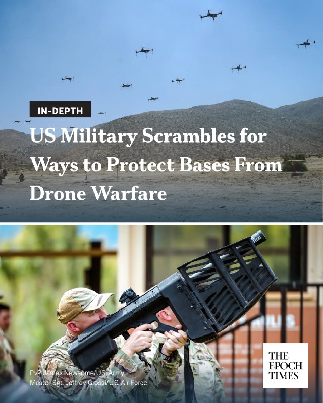 The U.S. military is rushing to protect its domestic bases from the type of dron…