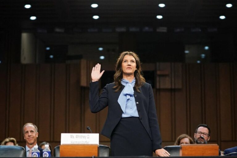 Senate Confirms Whitney Hermandorfer as First Federal Judge of Trump’s 2nd Term…