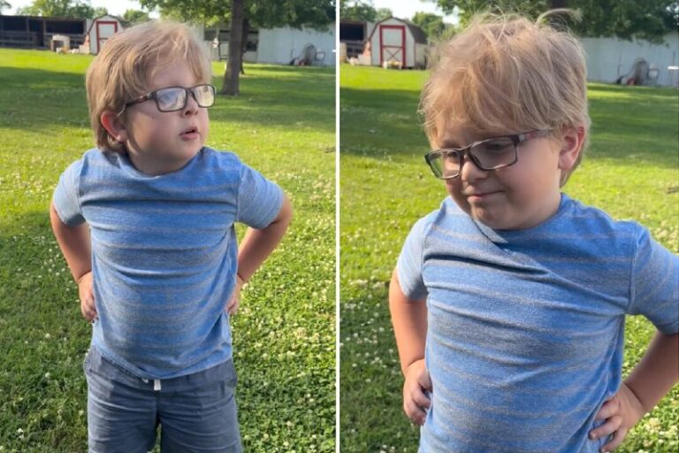 VIDEO: Farm Boy Acts Like a Grown Man Listing Chores He Needs to Complete—Wait …