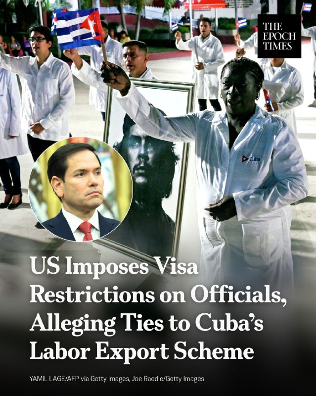 Secretary of State Marco Rubio said Brazil’s Mais Médicos program was an unconsc…